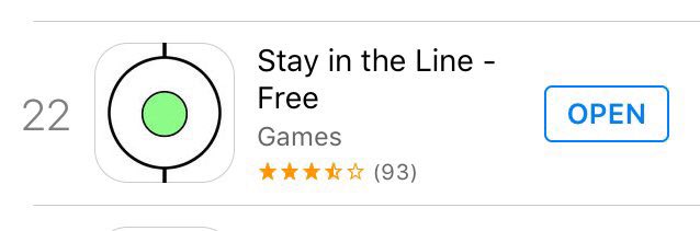 MuscleFltness's tweet photo. Stay In The Line now #22 in the app store! Let's get it #1 😄 can anyone beat my score?👉🏻https://t.co/eEKnxTpW19👈🏻 https://t.co/sM30wJ81xD