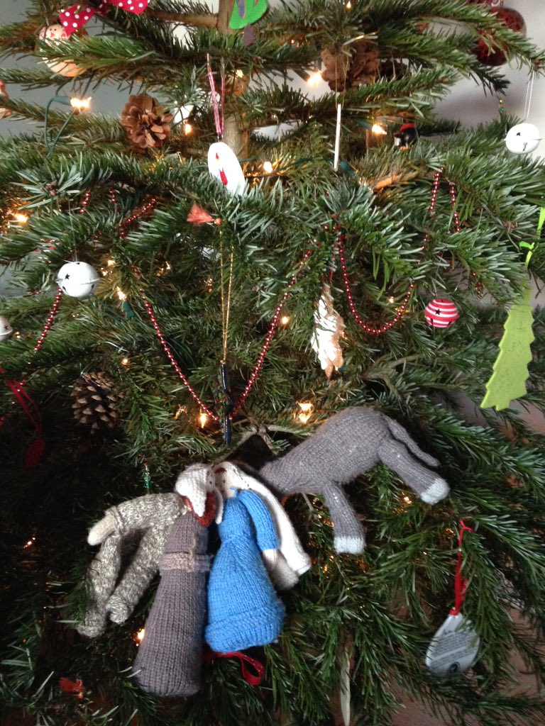 Today we have some v.special visitors - Mary, Joseph &amp; Donkey!