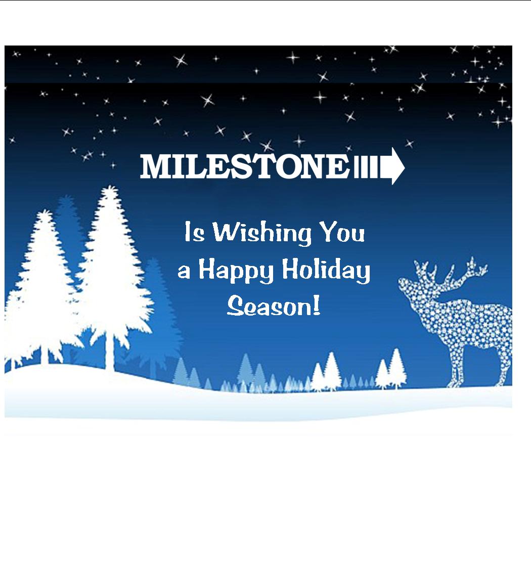 MilestoneEngCon's tweet photo. Happy Holidays! https://t.co/hi3vun0TXf