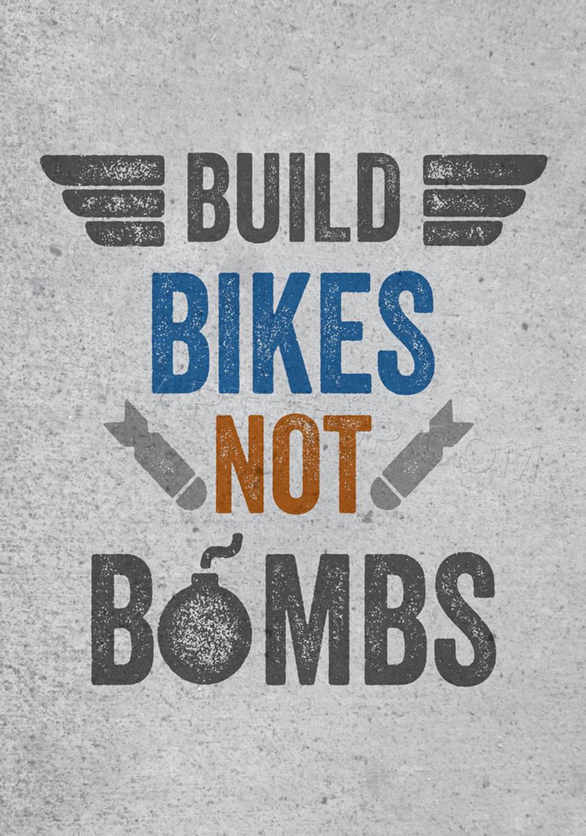 GoShiftBE's tweet image. Build bikes, not bombs. 
Merry Christmas tweeps
#cycling #xmas #bikes