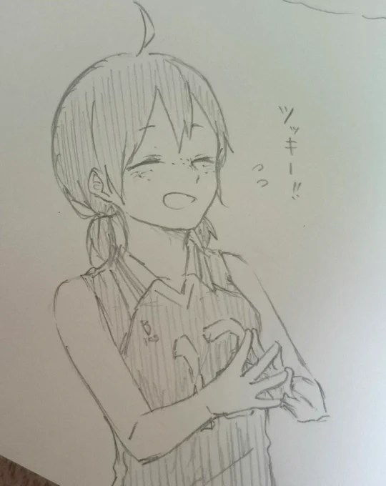 急に描きたくなっちゃうの胸を 