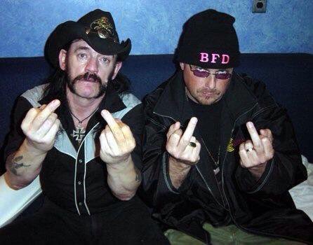LouBrutus's tweet photo. HAPPY BDAY LEMMY! #LemmyKilmister of @myMotorhead &amp; @LouBrutus at @930Club in Wash DC. #Motorhead #HappyBdayLemmy https://t.co/BkVBbZyPPO