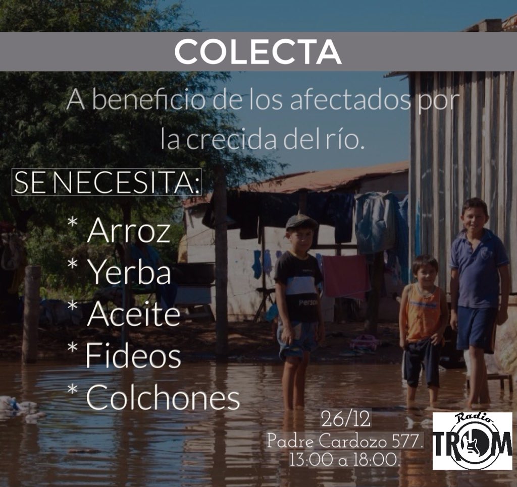 namongaru's tweet photo. Acércate este sábado a la radio con tus donaciones y ayudemos entre todos. https://t.co/FFQbQlDN3i