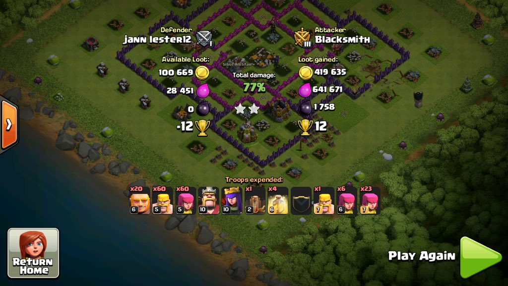 agenthatchback's tweet photo. Nice find from @J3FF_CAMP in our clan! Great way to start some morning clashing! #clashofclans #loot #keepitDL https://t.co/gfTcqySkSn