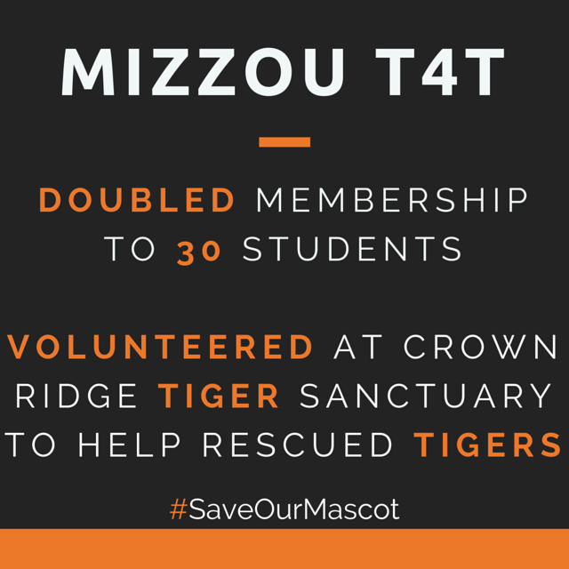 T4T_Coalition's tweet photo. Congratulations on an excellent Fall Semester @MUT4T! We're proud of all you have accomplished! @Mizzou https://t.co/CYp87Py0Tc