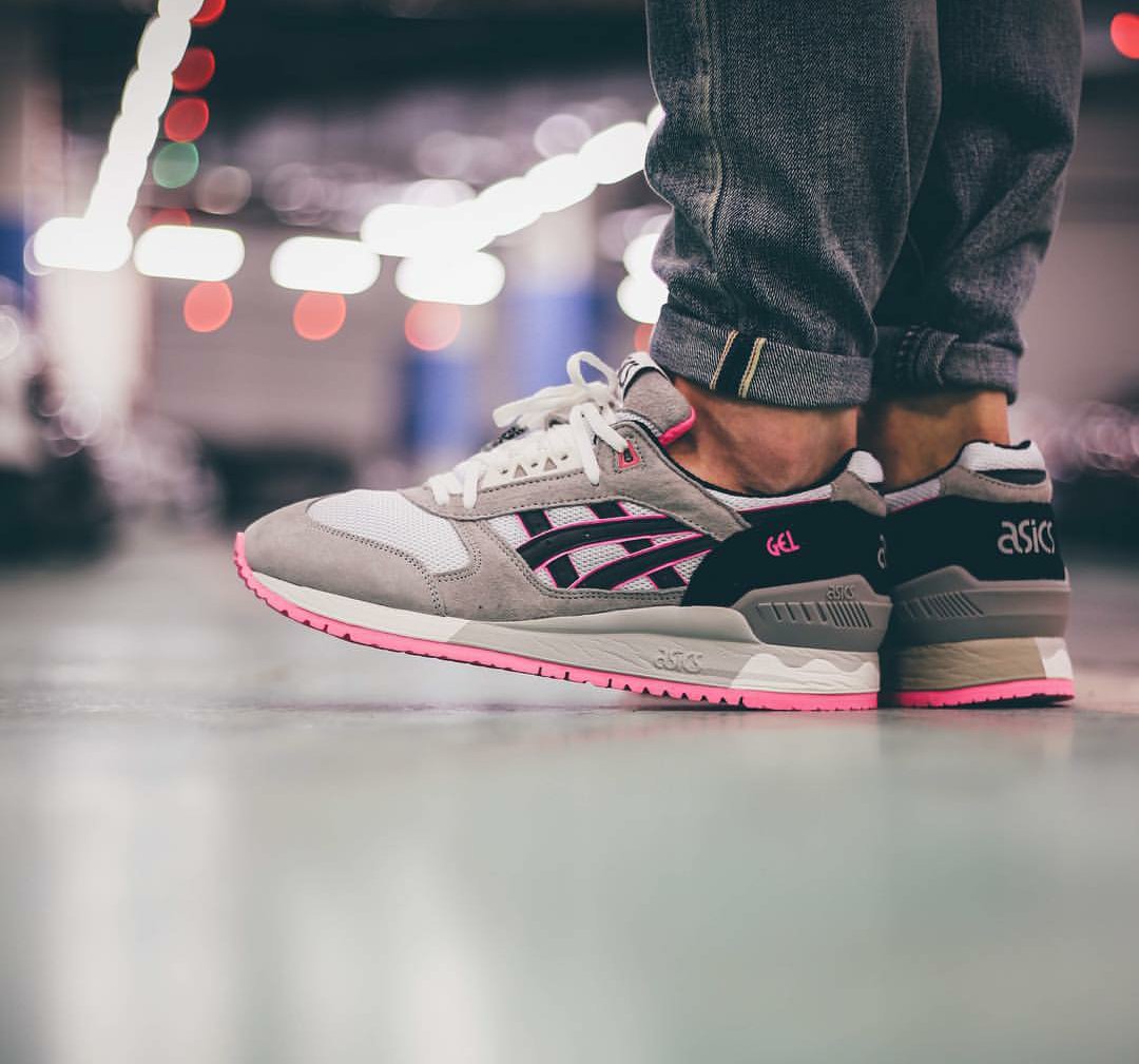 asics gel respector pink