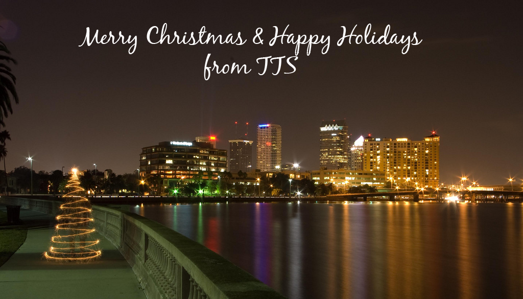 TTSTampa's tweet photo. From our family to yours, we wish you a #MerryChristmas and #HappyHolidays! https://t.co/KIpk7mcG0Y