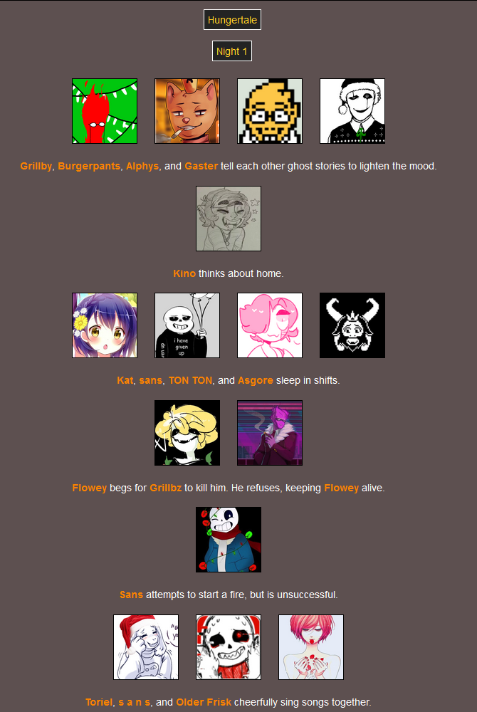 gaster_wd's tweet photo. #Hungertale: Night 1 https://t.co/7I4vkLJrlX