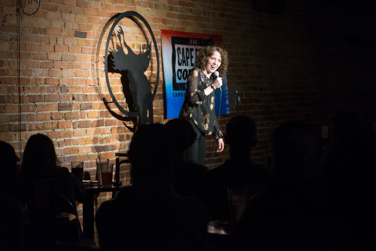 capefearcomedy's tweet photo. "Are you guys getting crusted?" -@Mammyspanx #CFCF2015 https://t.co/3sLWcrHVAQ