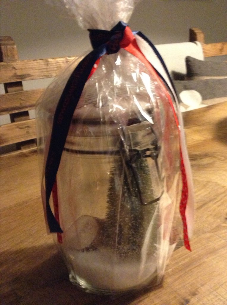 Wat leuk! Van een van onze studenten! #bedankt #VrolijkKerstfeest