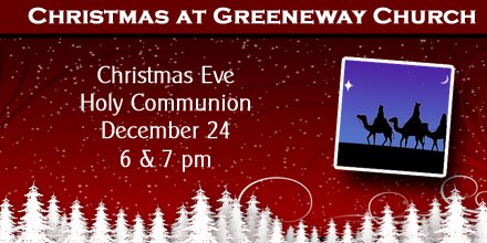 greenewaychurch's tweet photo. We're looking forward to seeing you tonight at one of our two Christmas Eve Holy Communion Services.  #youbelong. https://t.co/QW11WpXFdq