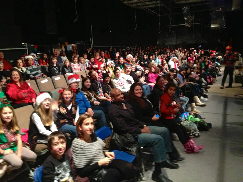 someassemblytv's tweet photo. #TBT: We remember when our #SomeAssemblyLive audience was feeling festive. #MerryChristmas https://t.co/FCXuNZPbz5