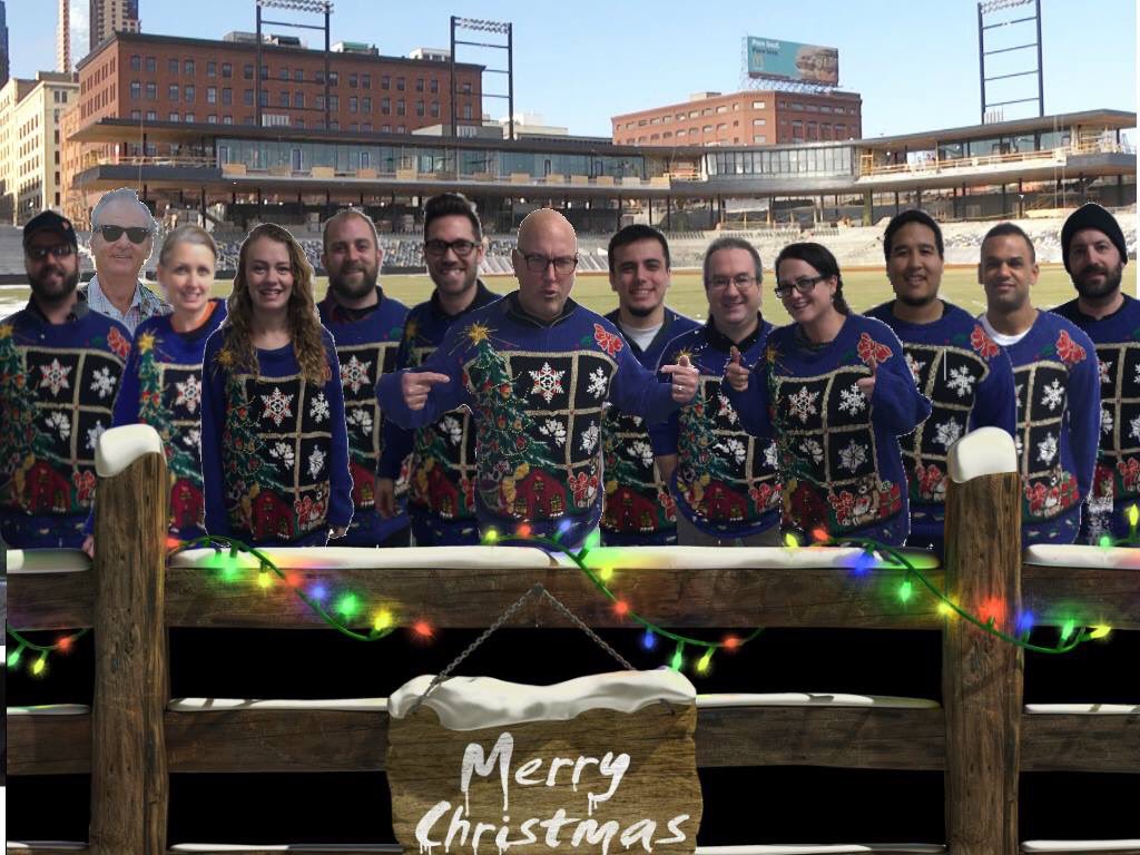accellco's tweet photo. Merry Christmas and Happy Holidays! @accellco #uglychristmasweater #ChristmasParty https://t.co/830sVRVJzy