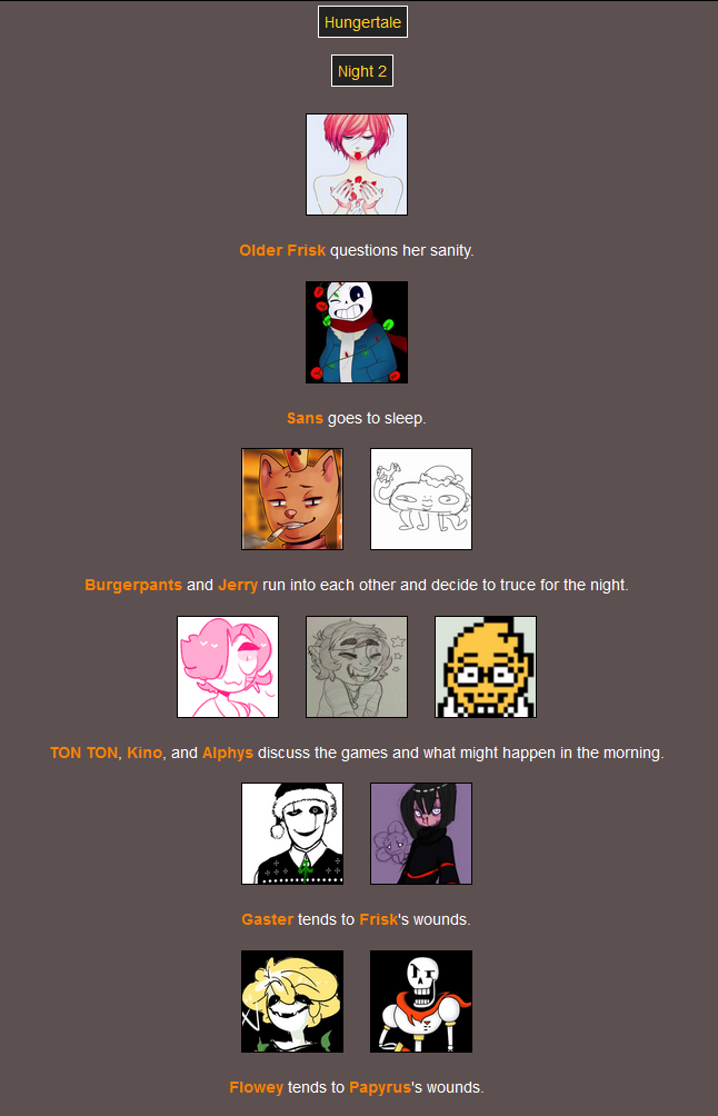 gaster_wd's tweet photo. #Hungertale: Night 2 https://t.co/8hhEIEA8Jh