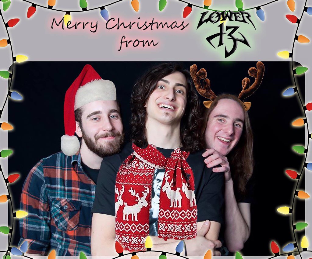 Lower13official's tweet image. Merry Christmas &amp;amp; Happy whatever seasonal sentiment doesn't offend you! #metalxmas #christmas #lower13 #heavymetal