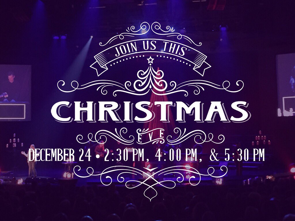 davidjgreer's tweet photo. Join us today at one of our 3 Christmas Eve services, would love to see you there! https://t.co/FpzD1wVb9s