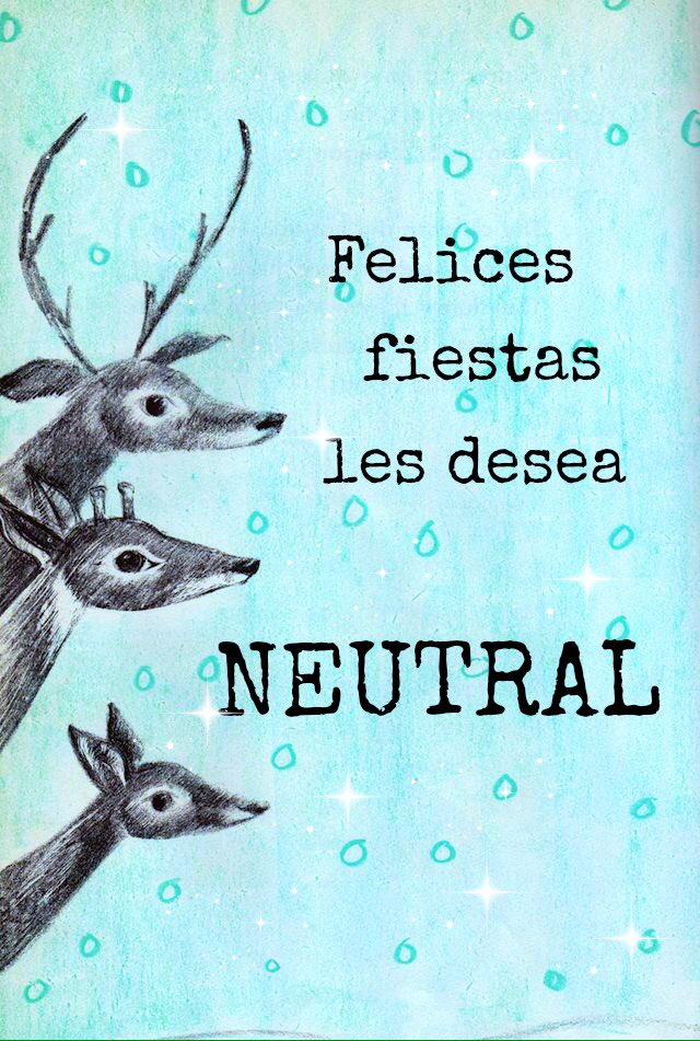 acentoneutral's tweet photo. Les deseamos felices fiestas!! @CarlaScatarelli @soyfranbass @AnaValsagna https://t.co/uHgeqSnFxd
