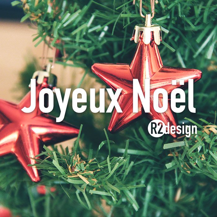 r2design_fr's tweet photo. Toute l'équipe de R2design vous souhaite un Joyeux Noël ! Passez un bon réveillon ;) 🍴🍸 https://t.co/Naf1scG6zy