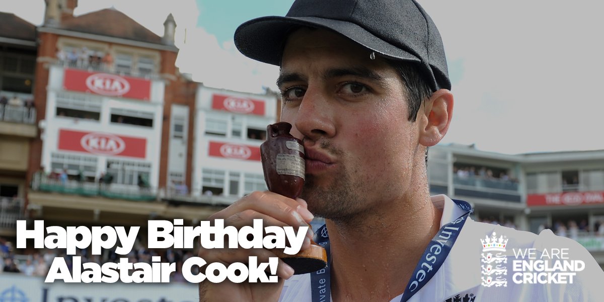 Happy Birthday Alastair Cook! 