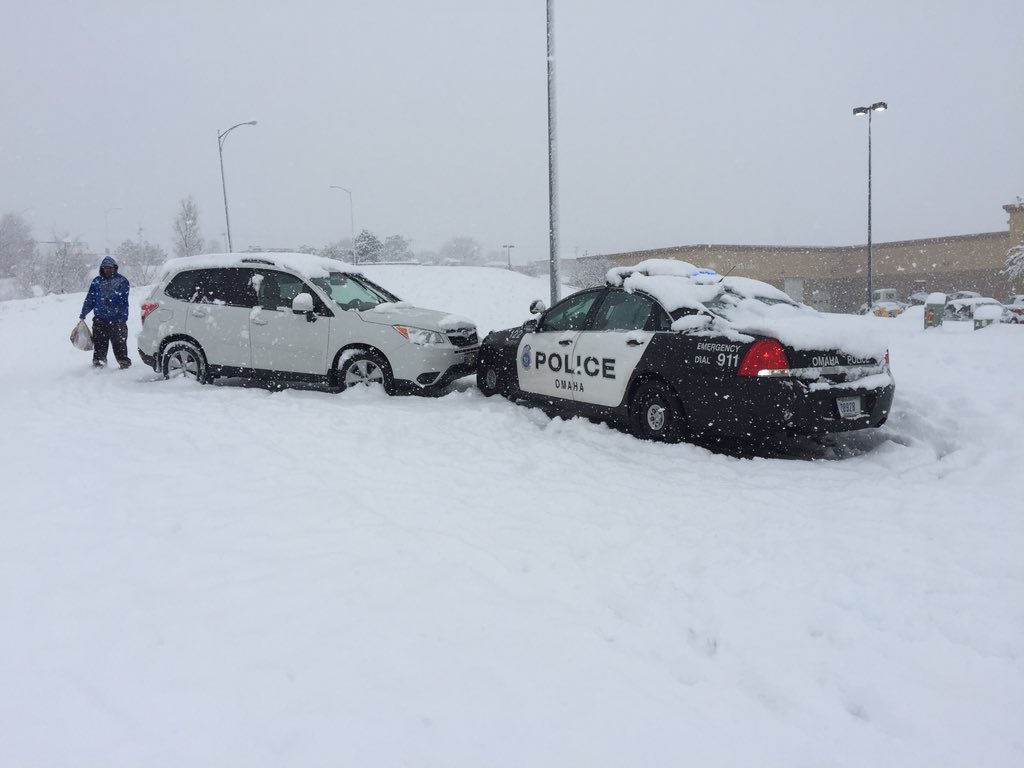 My view most of today #snowmageddon2015. #OPD