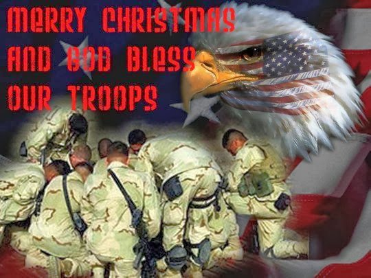 Merry Christmas and God be with our Troops!

#GodBlessMilitary

#SisterPatriots
#TCOT
#CCOT