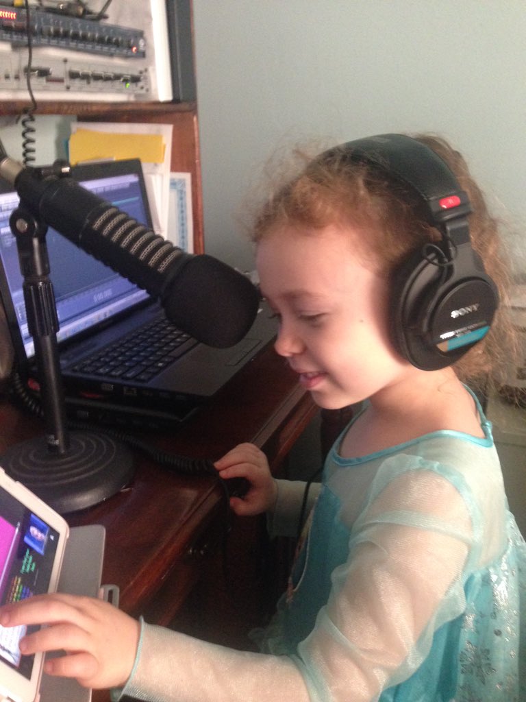 ScottShowRadio's tweet photo. My little #PrincessDJ... https://t.co/5DH8GtsSCj
