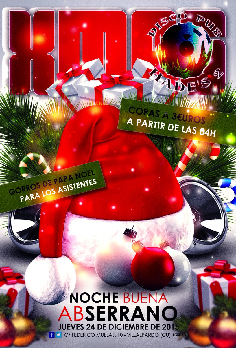 Hades_2's tweet photo. Preparados para una nochebuena por todo lo alto?? Vamos que esta noche hay que disfrutarla! @ABSerrano https://t.co/LtkuNME6zY