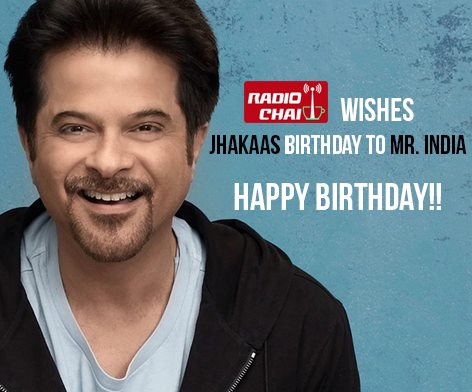   wishes Birthday to MR.INDIA (Anil Kapoor).  