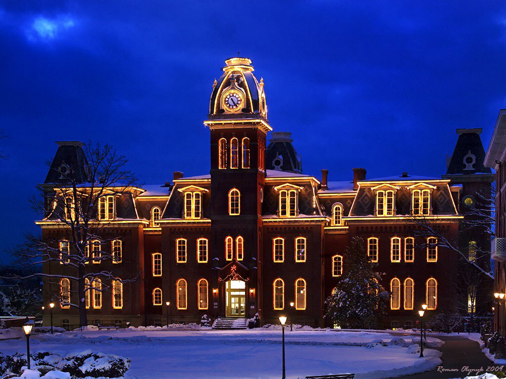 collegecampushd's tweet photo. West Virginia University #Mountaineers https://t.co/YKPM2zHFKq