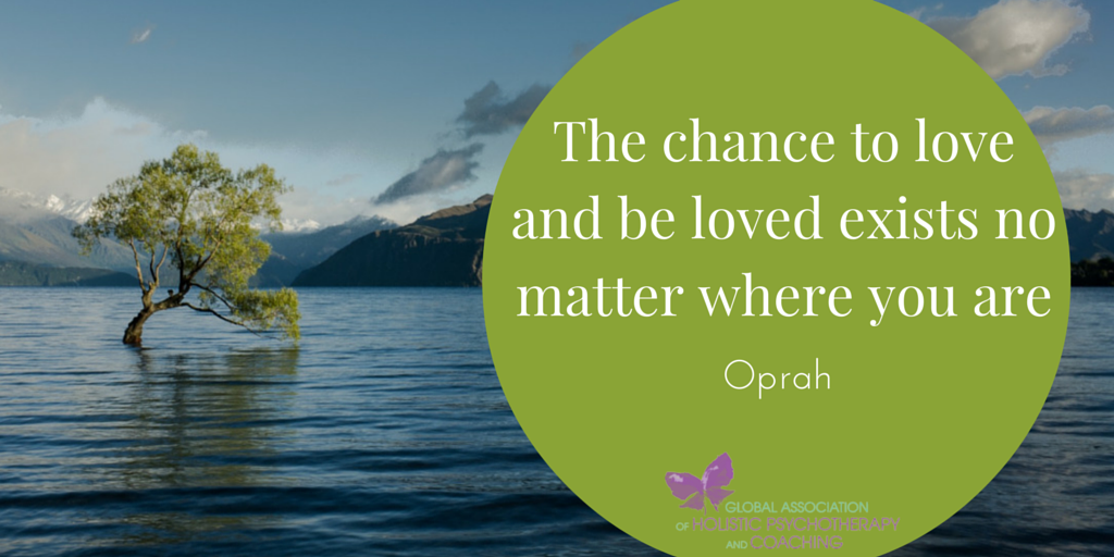 ShelleyRiutta's tweet photo. The chance to love and be loved exists no matter where you are. ~Oprah https://t.co/gkkX7EqKDN