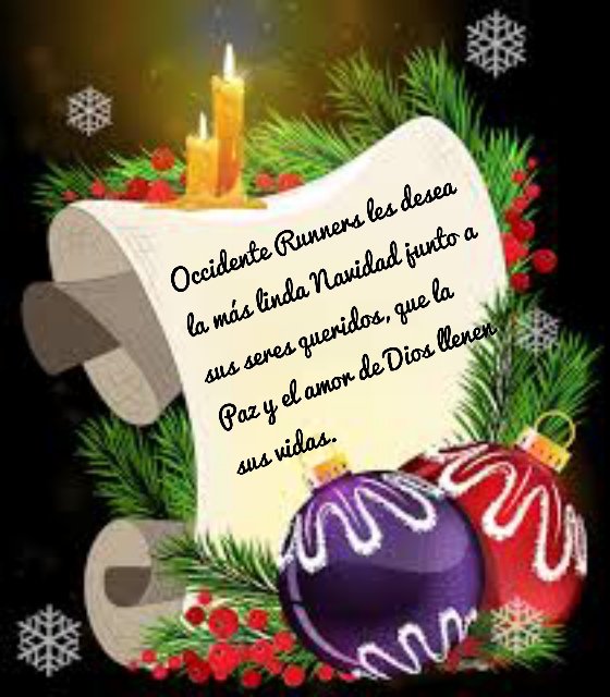 CorredoresOcc's tweet photo. Feliz Navidad para todos nuestros amigos runners https://t.co/dq6Bvw7Rjp