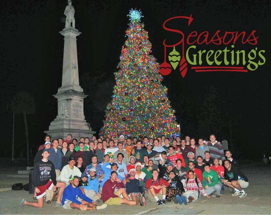 TKE_usc's tweet photo. Merry Christmas from Rho Omega https://t.co/ucqf3sfHsD