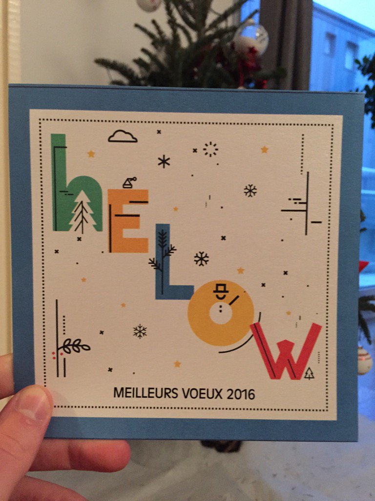 AurelienTaniere's tweet photo. .@Helowfr @stecathel Merci pour la jolie carte ! Joyeuses fêtes également ! https://t.co/gpooyXb99l