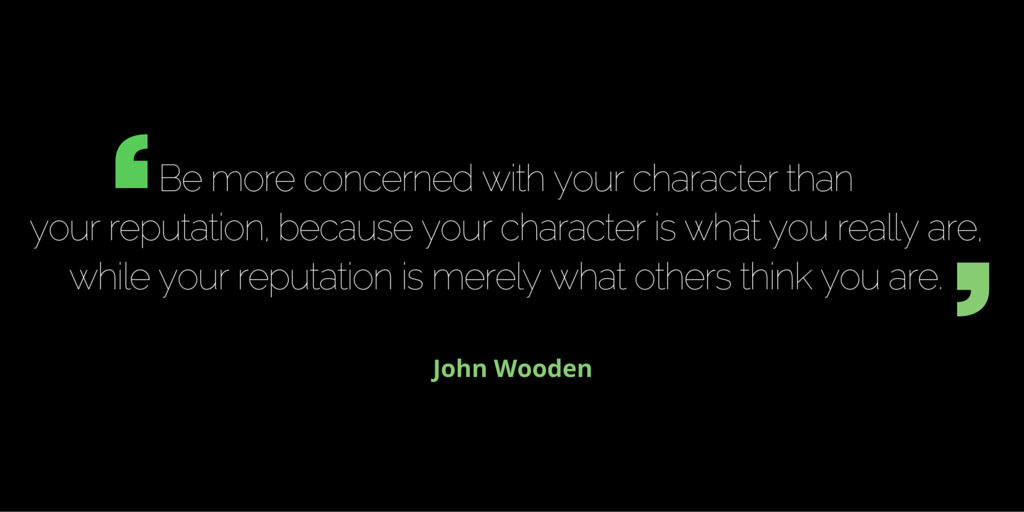 BertAckaert's tweet photo. Build your character and your reputation will take care of itself https://t.co/imSpmJoW3P