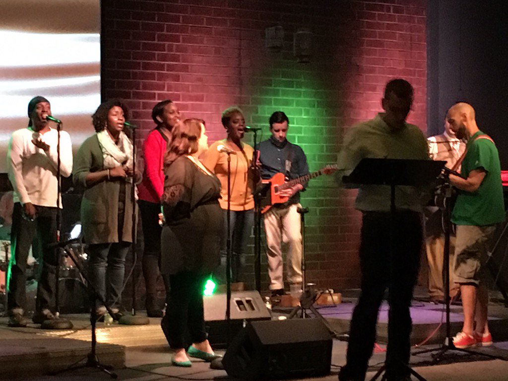 Gearing up for services <a href="/NewCLT/">New Charlotte Church</a> at 3:00 and 5:00.  Join us! #nccchristmaseve