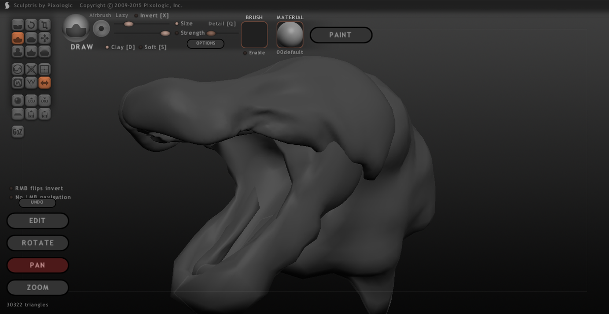 myopark's tweet photo. Dragon bust progress shot #0: Setting the foundation shape. He's kinda looking like a lumpy dumpy https://t.co/fTWJqcw35e