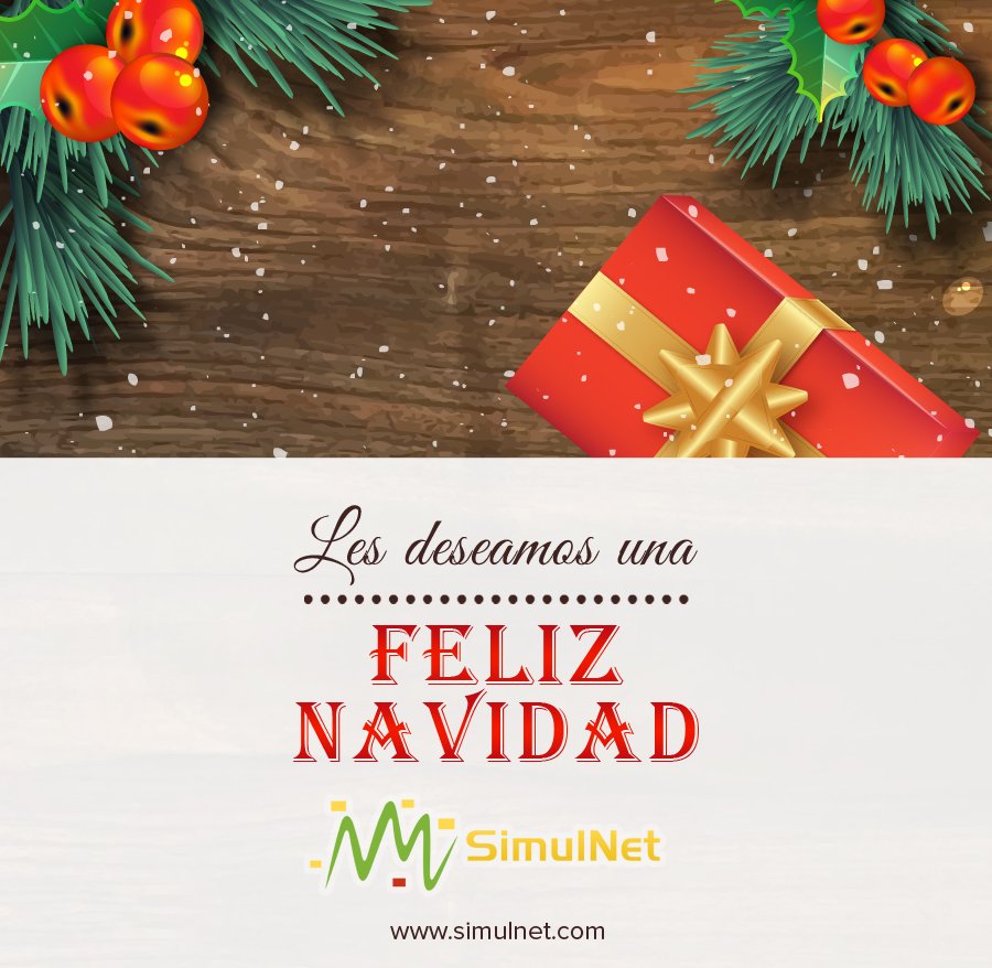 simulnet's tweet photo. Desde #Simulnet les deseamos una #FelizNavidad y momentos únicos con sus familiares en este hermoso día. https://t.co/krGC4iwJgZ