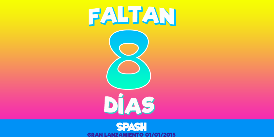 SPASHchannel's tweet photo. ¡Ya falta MUY poco! En 8 días la diversión se adueña de tu compu con #SPASH Subscribite https://t.co/6BKzjGXEme https://t.co/rVUedAuVO1