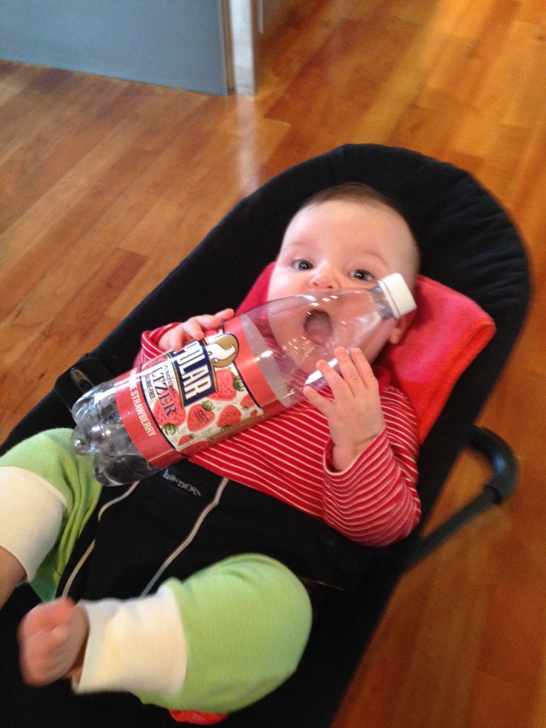 Fizz Navigator Jr. loves <a href="/PolarSeltzer/">PolarSeltzer</a> Strawberry Champagne seltzer! (So does Fizz Navigator Sr.)