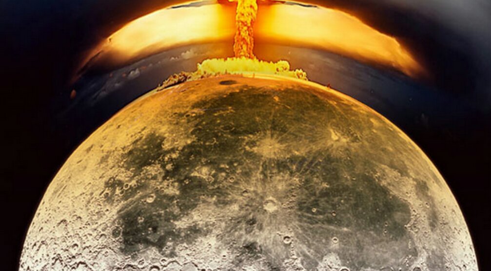 Base Aliena sulla Luna distrutta da un ordigno nucleare della NASA?