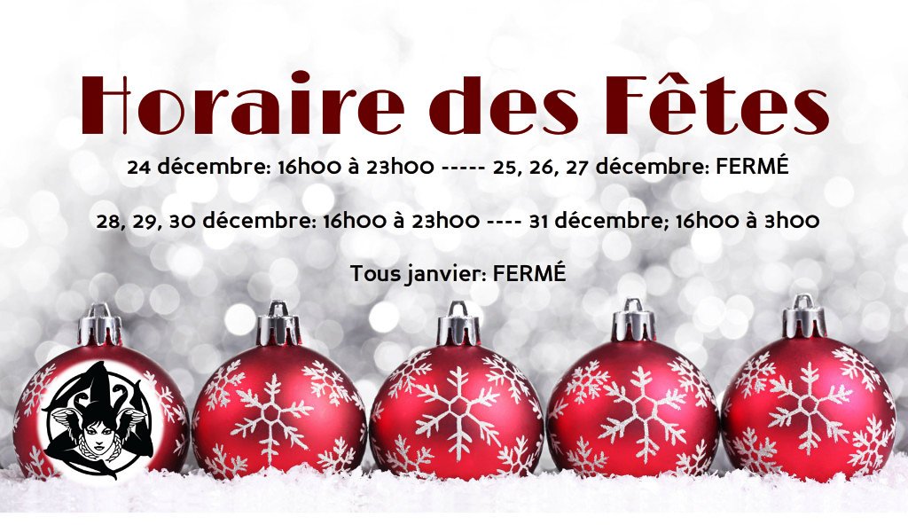 LucaetFranco's tweet photo. Voici notre horaire des fêtes; Joyeux Noël &amp; Merry Christmas! https://t.co/npSaat82YJ
