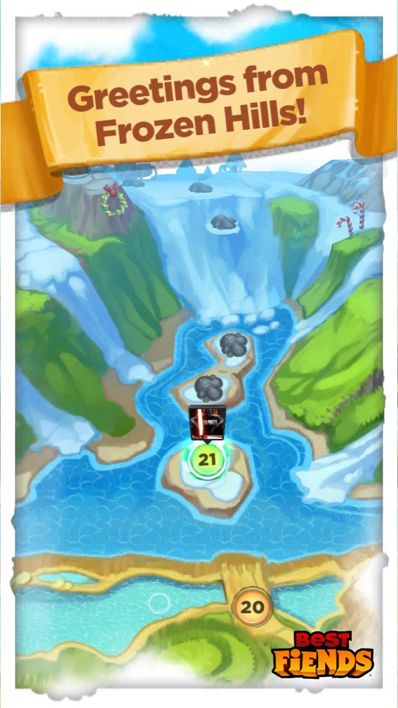 adamrat18's tweet photo. Gate Opened! Bring on the Frozen Hills in #BestFiends - Download FREE - https://t.co/jEQjh1Yr02 via @bestfiends https://t.co/eAISs9sgjf