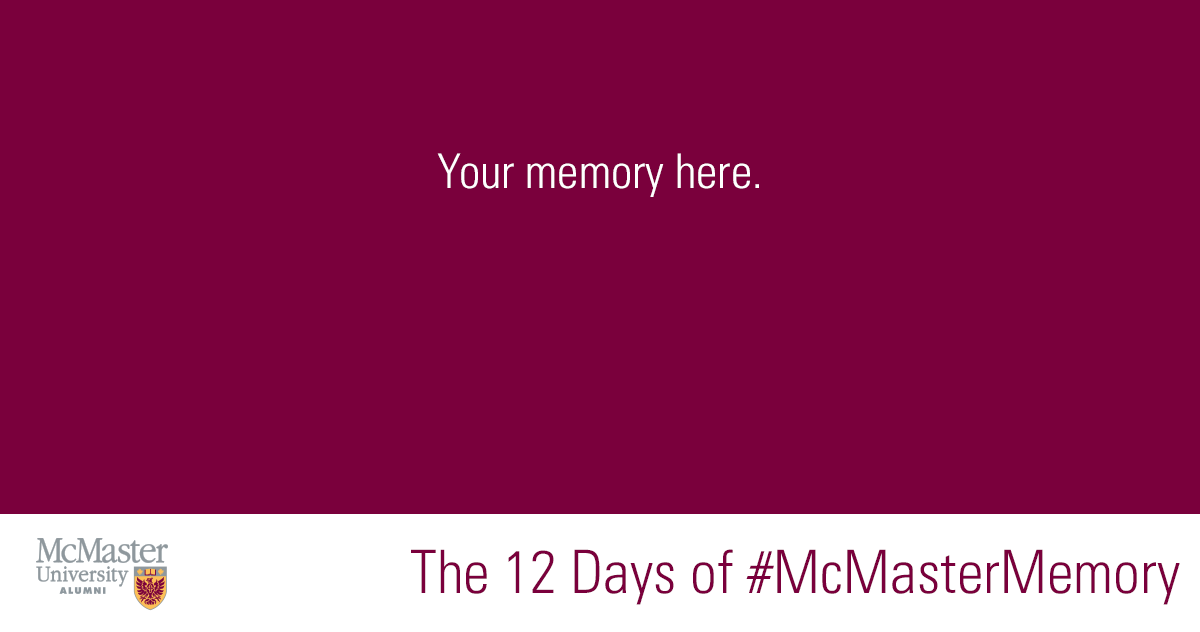 Share your favourite #McMasterMemory from 2015 to win $100 to <a href="/maccampusstore/">Mac Campus Store</a>! #gomacgo - sot.ag/4F78B