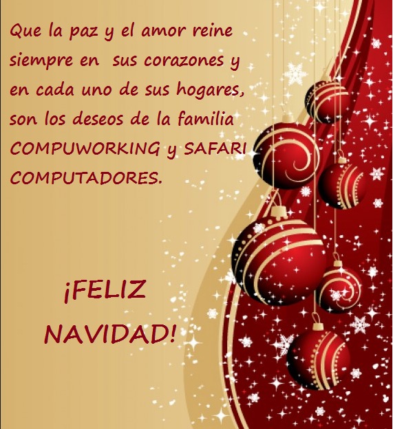 CompuWorkingSAS's tweet photo. #NocheBuena #Navidad #Compartir #Regalos #Familia #Felicidad #amor https://t.co/OeF0MIdOCf