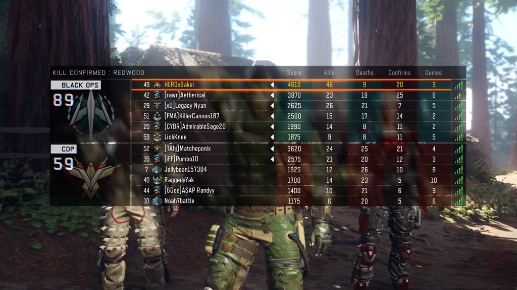 HEROxBaker's tweet photo. Multiple occasions of bad teammates. #BlackOps3 https://t.co/YnmafMqZ3n