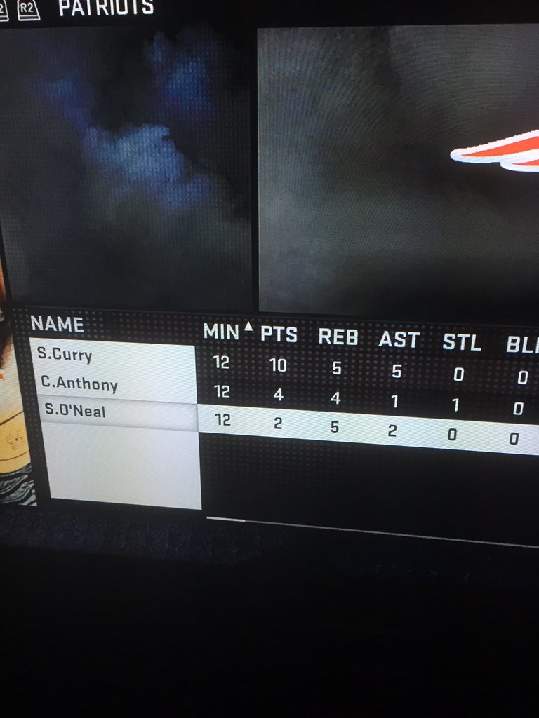 nbatricks2k's tweet photo. My team is on the left and I won...😂😂😂😂 https://t.co/cty7IpiHsP