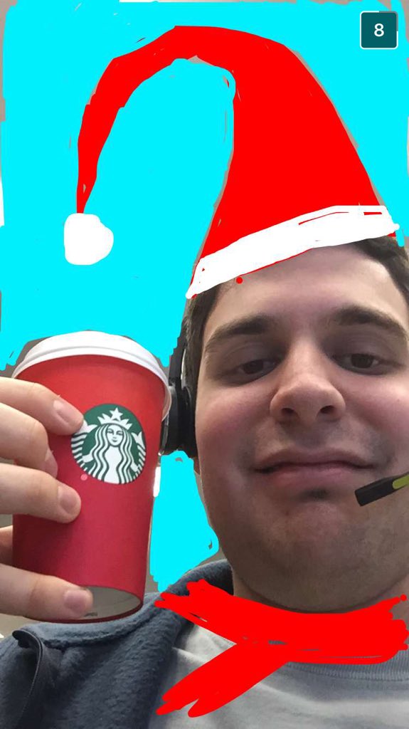 TXshelby's tweet photo. I'm going to order cards with @TravisBerman's face on them next year. #MerryChristmas https://t.co/rPM95uKt4G