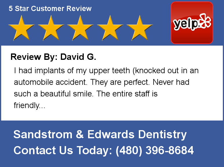 sandstromdmd's tweet photo. Review By: David G. I had implants of my upper teeth (knocked out in an automobile accident. They are perfect. Never https://t.co/Rv56rvWZvh