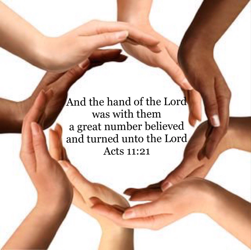 sharon packham on Twitter: "And the hand of #TheLord was with them ...