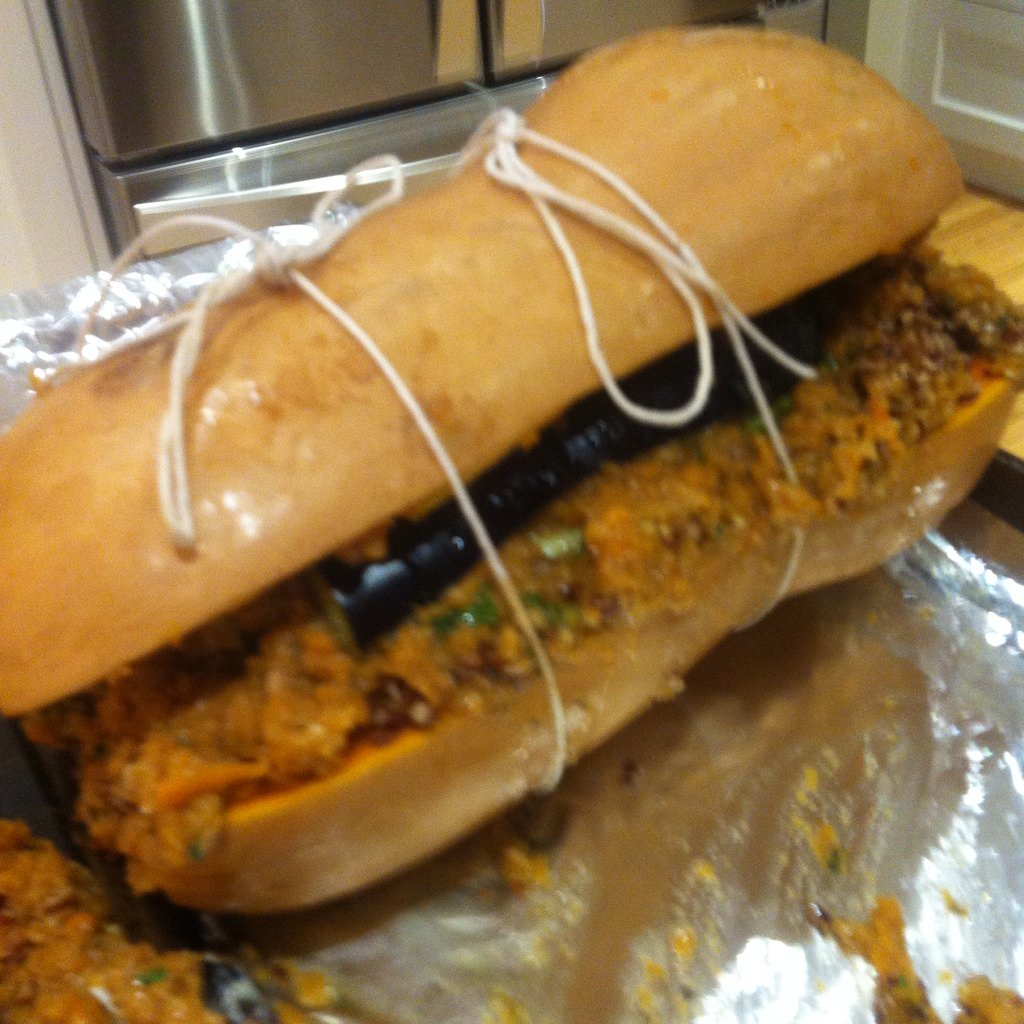 colerockarts's tweet photo. we've tied up all the loose ends &amp; our plan hasn't been foiled. tomorrow this thing bakes. #vegducken #merryxmas https://t.co/NcaN2YlqWw